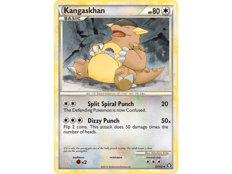 Kangaskhan (Reverse Holo)
