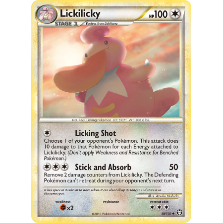 Lickilicky (Reverse Holo)