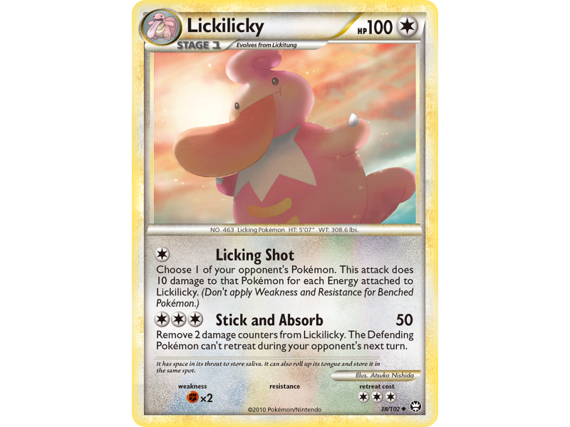 Lickilicky (Reverse Holo)