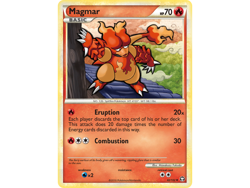 Magmar (Reverse Holo)