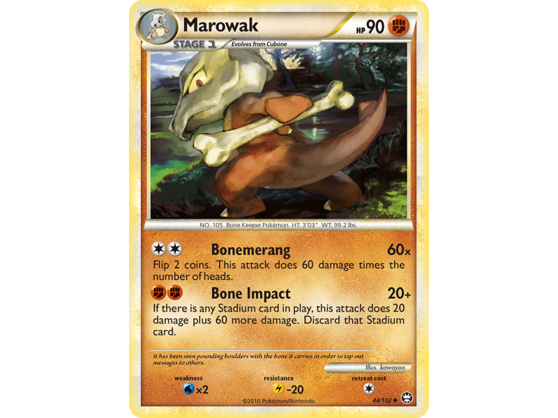 Marowak (Reverse Holo)