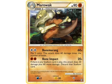 Marowak (Reverse Holo)