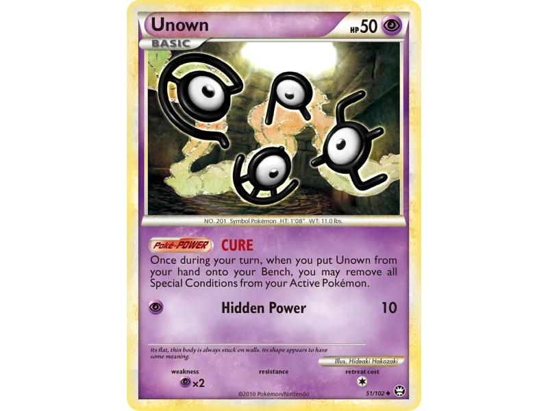 Unown (Reverse Holo)
