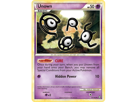 Unown (Reverse Holo)