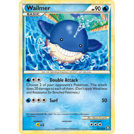 Wailmer (Reverse Holo)