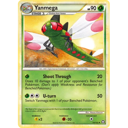 Yanmega (Reverse Holo)