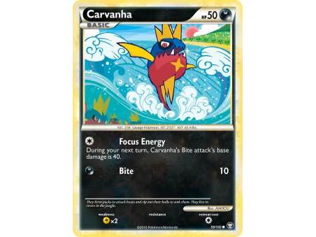 Carvanha (Reverse Holo)