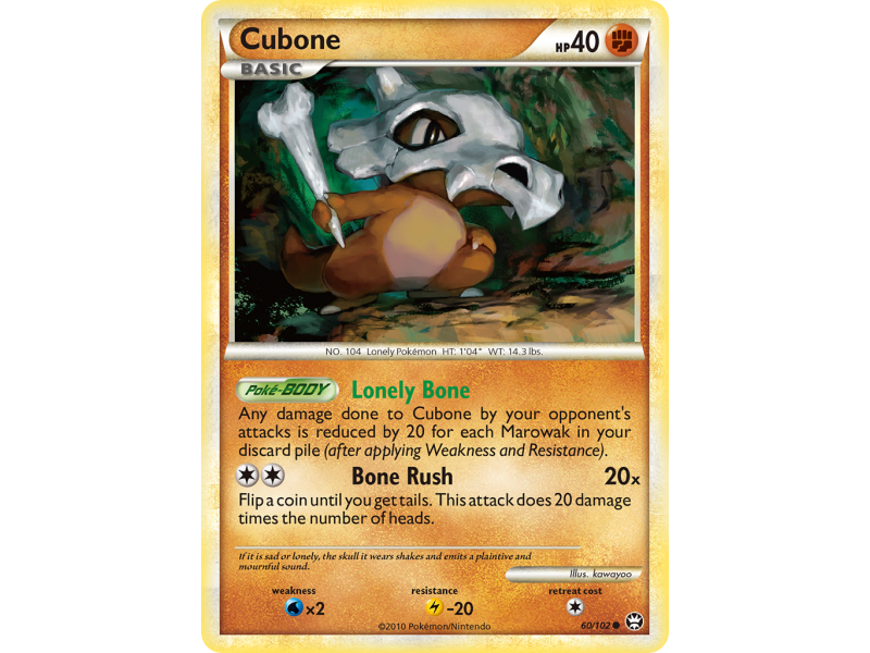 Cubone (Reverse Holo)