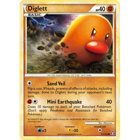 Diglett (Reverse Holo)