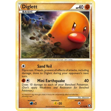 Diglett (Reverse Holo)