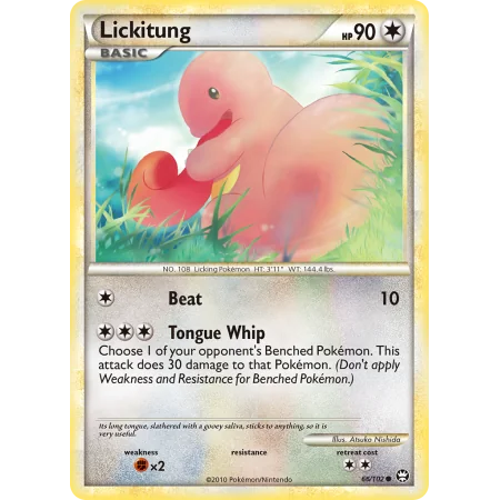 Lickitung (Reverse Holo)