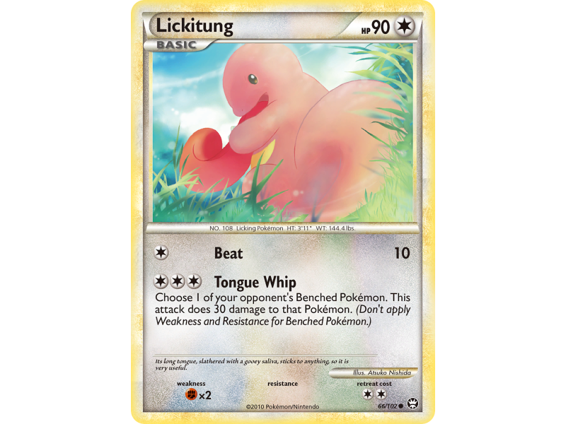 Lickitung (Reverse Holo)