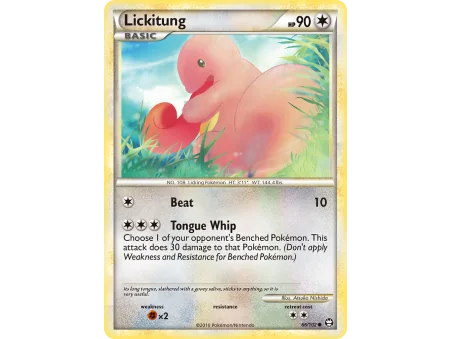 Lickitung (Reverse Holo)