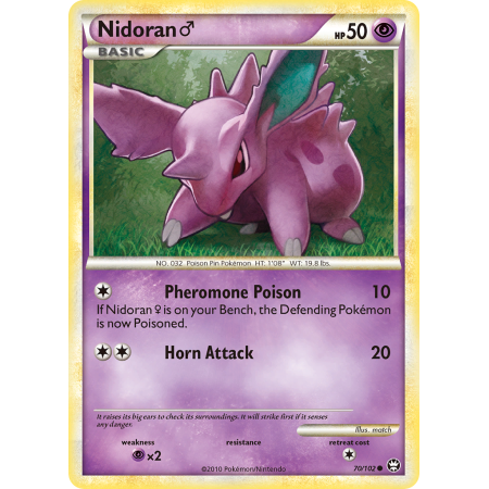 Nidoran ♂ (Reverse Holo)