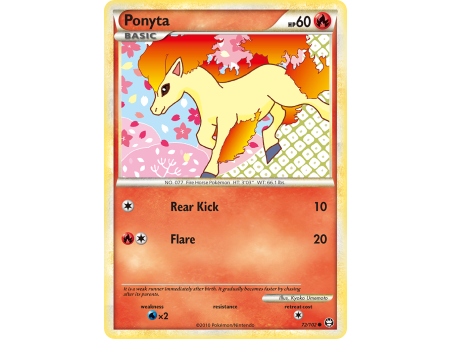 Ponyta (Reverse Holo)