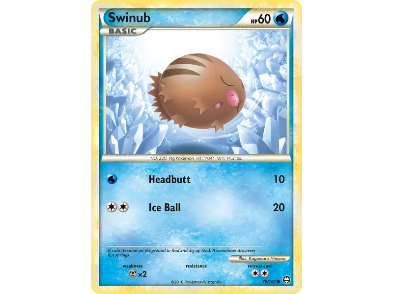 Swinub (Reverse Holo)