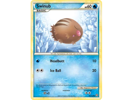 Swinub (Reverse Holo)