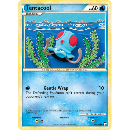 Tentacool (Reverse Holo)