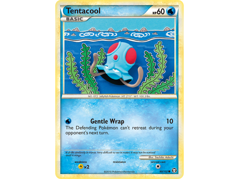 Tentacool (Reverse Holo)