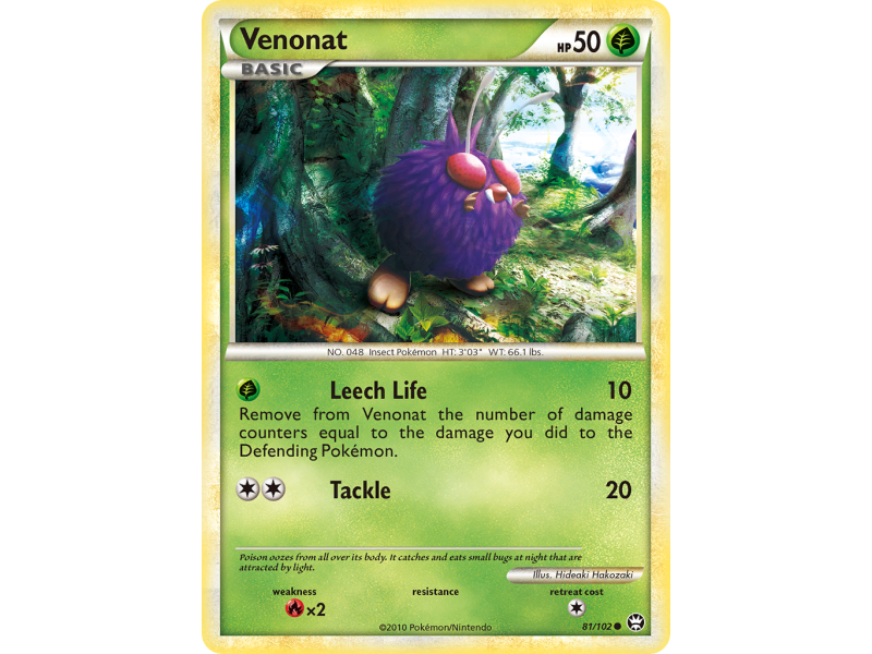 Venonat (Reverse Holo)