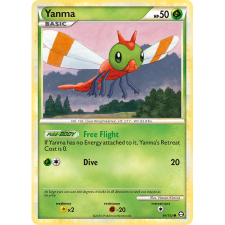 Yanma (Reverse Holo)