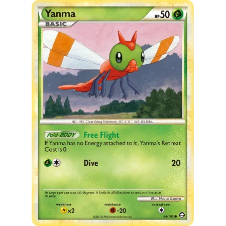 Yanma (Reverse Holo)