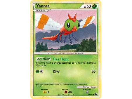 Yanma (Reverse Holo)