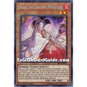 Dakki, the Graceful Mayakashi (Secret Rare)