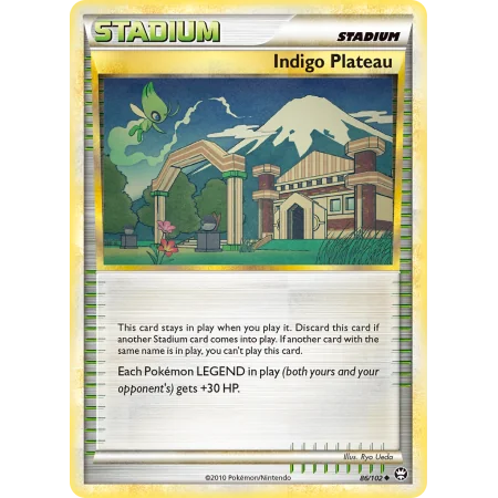 Indigo Plateau (Reverse Holo)