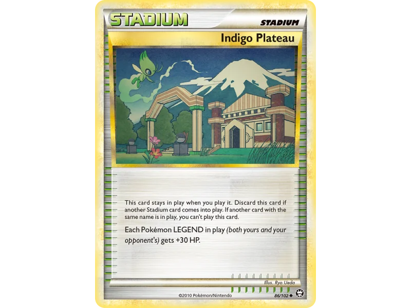 Indigo Plateau (Reverse Holo)