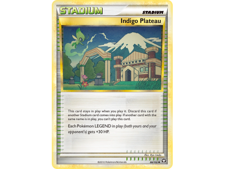 Indigo Plateau (Reverse Holo)