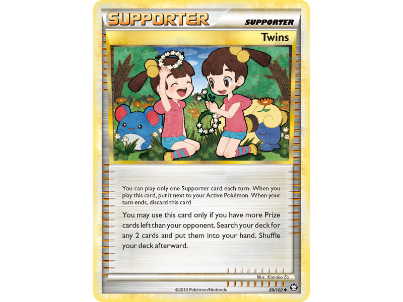 Twins (Reverse Holo)