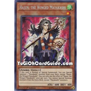 Hajun, the Winged Mayakashi (Secret Rare)