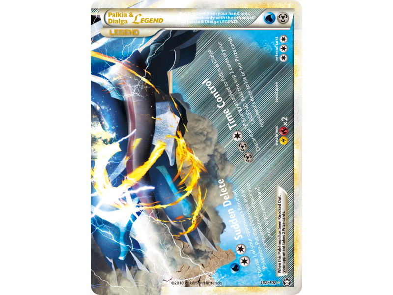 Palkia & Dialga LEGEND