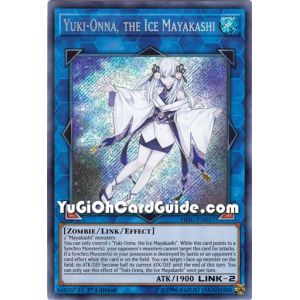 Yuki-Onna, the Ice Mayakashi (Secret Rare)