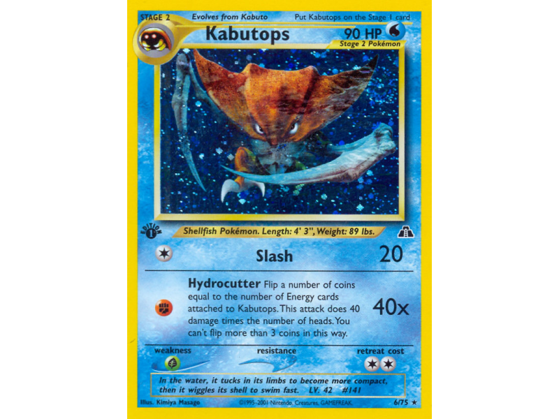 Kabutops (Holo)