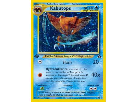 Kabutops (Holo)