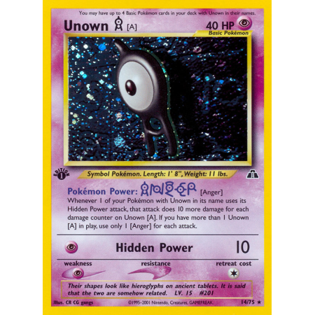 Unown [A] (Holo)