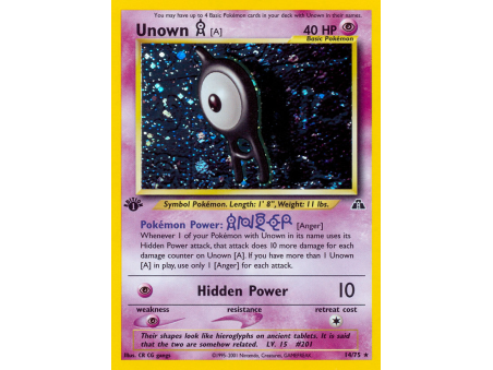 Unown [A] (Holo)