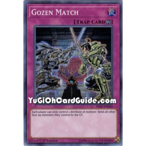 Gozen Match (Super Rare)