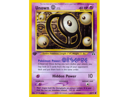 Unown [O]