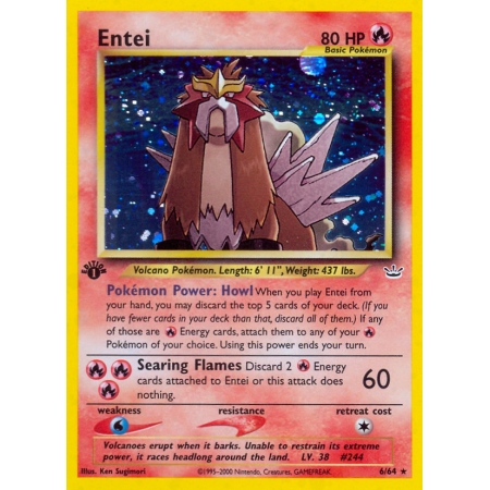 Entei (Holo)