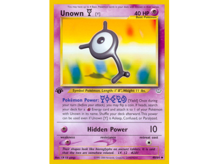 Unown [Y]