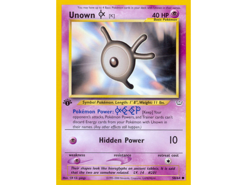 Unown [K]