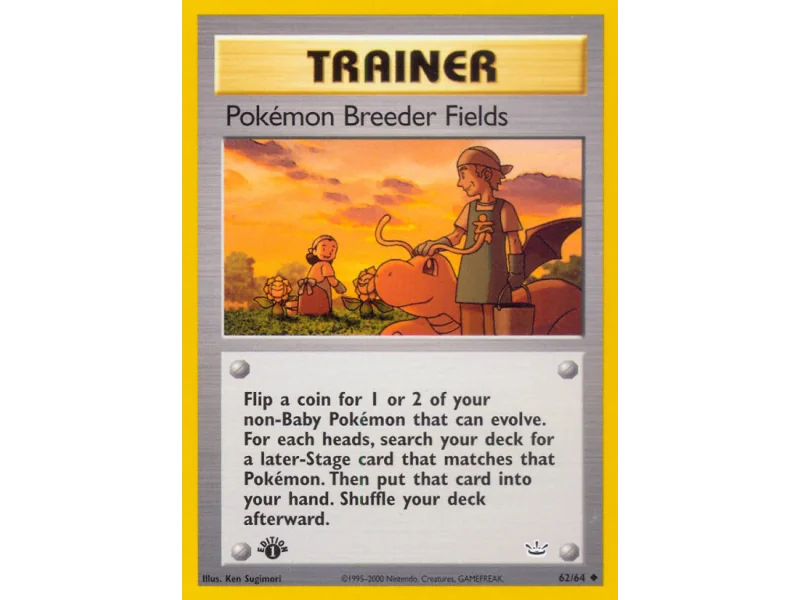 Pokémon Breeder Fields