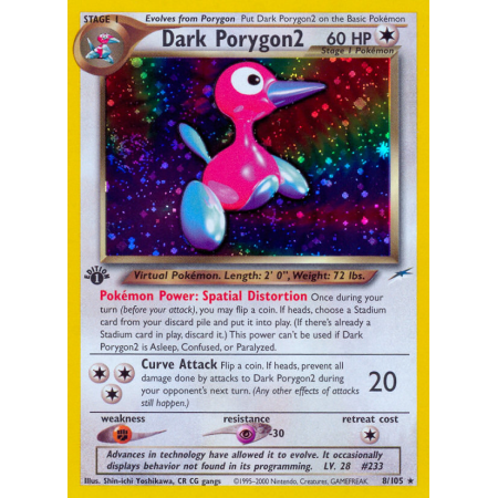 Dark Porygon2 (Holo)