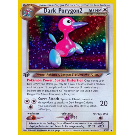 Dark Porygon2 (Holo)