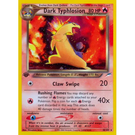 Dark Typhlosion (Holo)