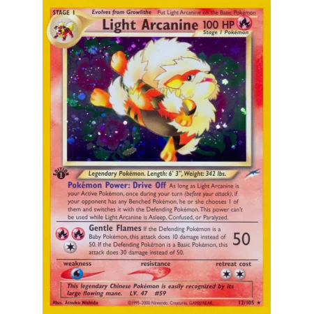 Light Arcanine (Holo)