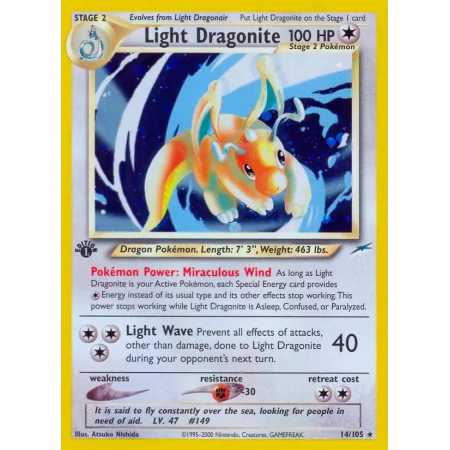 Light Dragonite (Holo)